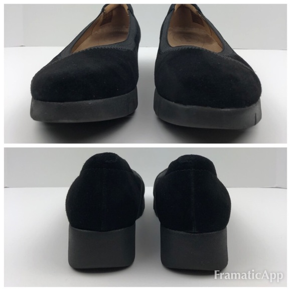 Clarks Artisan Black Daelyn Hill Slip-ons | 8 - Picture 6 of 8